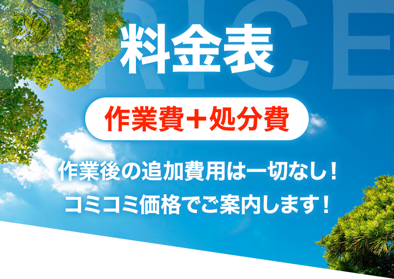 料金表